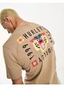 Hurley - Bengal - T-shirt color cuoio-Verde