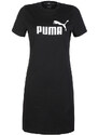 Puma Slim Tee Dress Vestito In Cotone Donna Manica Corta Vestiti Nero Taglia M