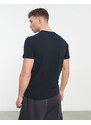 Napapijri - Salis - T-shirt nera con logo piccolo-Black