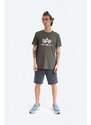Alpha Industries t-shirt in cotone Basic T-Shirt 100501.142
