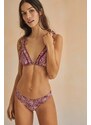 women'secret slip da bikini FOLK SUNSET colore violetto 6465374