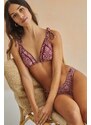 women'secret slip da bikini FOLK SUNSET colore violetto 6465374