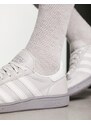 adidas Originals - Handball Spezial - Sneakers grigie con suola in gomma-Nero