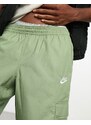 Nike Club - Pantaloni cargo verdi-Verde
