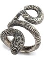 Glauco Cambi anello con serpente in argento