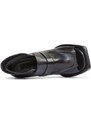 Malloni scarpe open toe con tacco e plateau - esclusiva Corazza.space