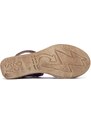 A.S.98 sandali LAGOS in pelle viola