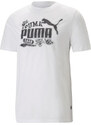 Puma Graphics Icon T-shirt Uomo Con Stampa Bianco Taglia Xxl