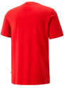 Puma Graphics Logo T-shirt Uomo Manica Corta Rosso Taglia Xl