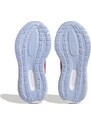 Scarpe da ginnastica fucsia da ragazza con strisce laterali adidas Runfalcon 3.0 K