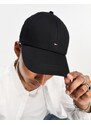 Tommy Hilfiger - Classico cappello con visiera e bandierina nero