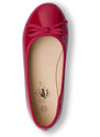Ballerine rosse effetto vernice da bambina Le scarpe di Alice