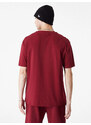 New Era T-shirt Unisex Manica Corta Rosso Taglia L