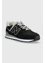 New Balance sneakers 574 Black White ML574EVB