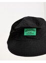 Jack & Jones - Cappello da pescatore nero con logo originals