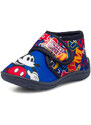 Pantofole blu da bambino con stampa Mickey Mouse