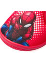 Pantofole rosse da bambino con stampa Spiderman