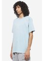Stussy T-Shirt PIGMENT DYED in cotone azzurro