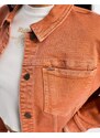 Guess Originals - Giacca di jeans arancione in coordinato