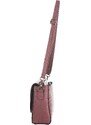 Borsa a spalla / tracolla da donna in vera pelle RACHELE, colore ROSA, CHIAROSCURO, Made in Italy