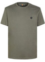 Timberland T-shirt Manica Corta Da Uomo Con Logo Verde Taglia L