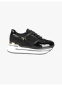 Queen Helena Sneakers Da Donna Con Zeppa Nero Taglia 36