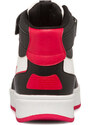 Sneakers alte bianche e nere da ragazzo con dettagli rossi Ducati Barsaba Mid 4 GS