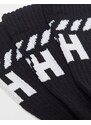 Helly Hansen - Confezione da 3 paia di calzini neri sportivi-Nero