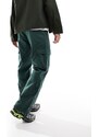 Guess Originals - Pantaloni cargo verdi con tasche-Verde