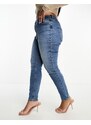 ASOS Curve ASOS DESIGN Curve - Ultimate - Jeans skinny blu