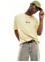 Timberland - T-shirt oversize beige con logo centrale - In esclusiva per ASOS-Neutro