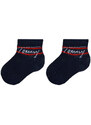 Set di 3 paia di calzini lunghi da bambini Tommy Hilfiger