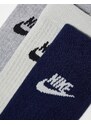 Nike - Everyday Essential - Confezione da 3 paia di calzini multicolore