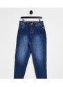 Missguided - Riot - Mom jeans blu scuro