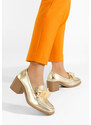 Zapatos Mocassini con tacco Ermela Oro