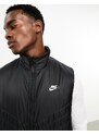 Nike - Windrunner - Gilet imbottito nero di media pesantezza