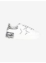 Shop Art Kim Sneakers Zebrate Donna Con Zeppa Bianco Taglia 38