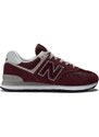 New Balance - 574 - Sneakers bordeaux-Rosso