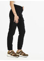 Solada Jeans Donna Modello Cargo Con Polsino Pantaloni Casual Nero Taglia 46