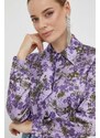 Silvian Heach camicia donna colore violetto