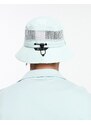 New Balance - Cappello da pescatore blu menta con logo-Brown