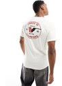 Vans - Choice Of Champions - T-shirt bianco sporco con logo e stampa sul retro