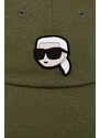 Karl Lagerfeld berretto da baseball
