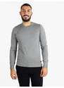 Baci & Abbracci Pullover Girocollo Da Uomo Grigio Taglia 3xl