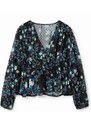 Desigual camicetta 23WWBW06 WOMAN WOVEN BLOUSE LONG SLEEVE donna