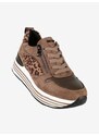 Inblu Sneakers Donna Con Platform Basse Marrone Taglia 37