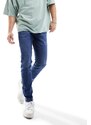 Only & Sons - Warp - Jeans skinny lavaggio medio-Blu