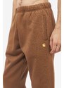 Carhartt WIP Pantalone CHASE in cotone marrone