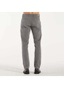 Jeckerson pantalone chino tessuto grigio