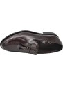 Malu Shoes CALZATURE UOMO ART.ELEG02 ABRASIVATO BORDEAUX CON BON BON MADE IN ITALY LAVORATO ARTIGIANALMENTE